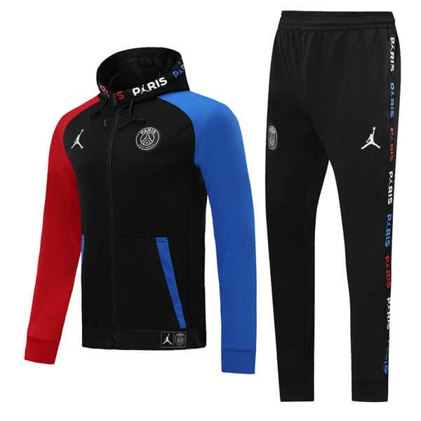 JORDAN Chandal Paris Saint Germain 2019-2020 Negro Azul Rojo